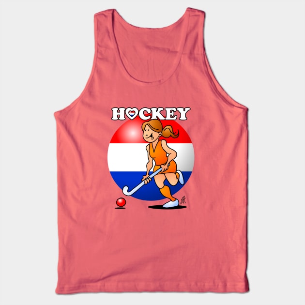 Dutch women's hockey team Tank Top by Cardvibes